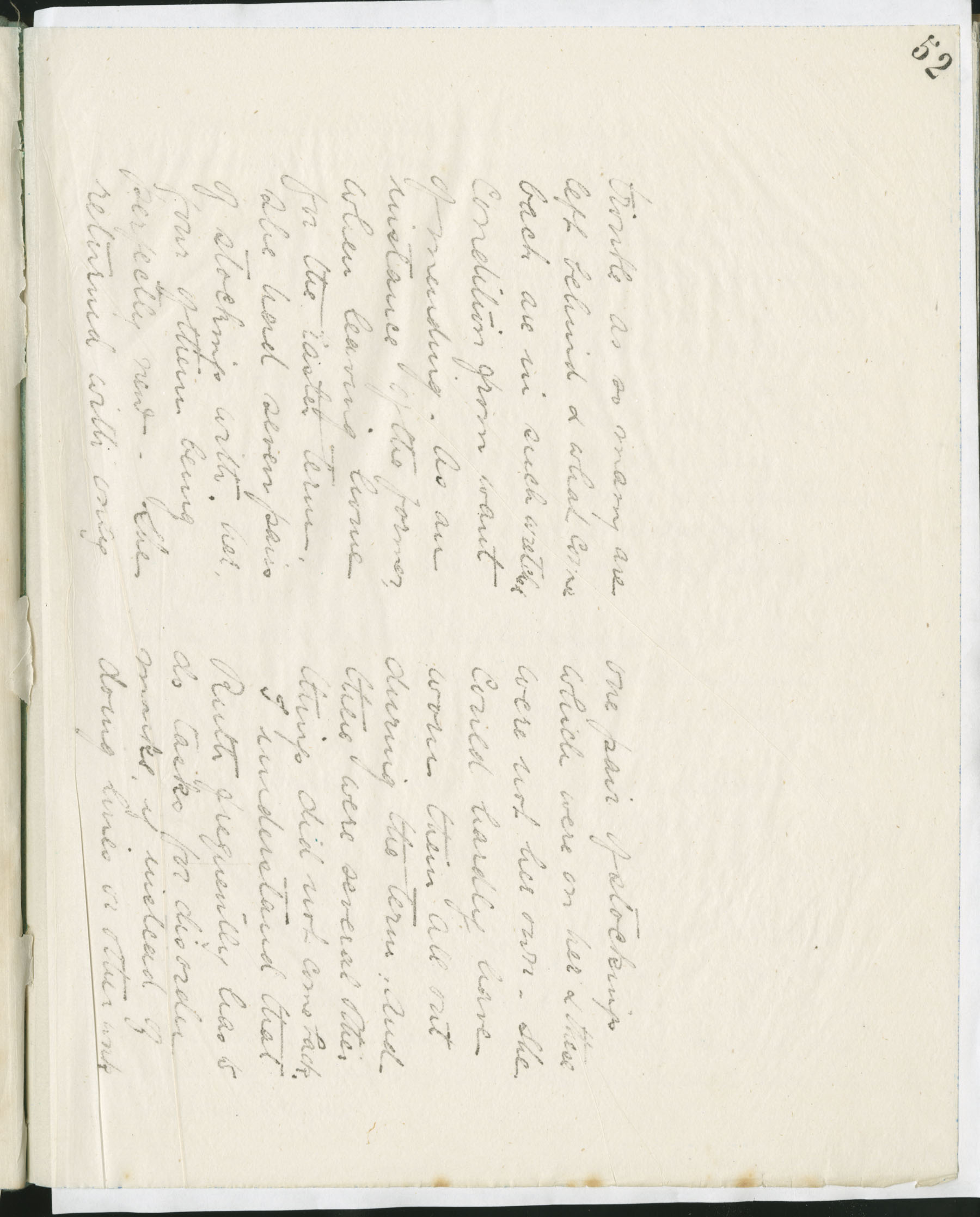 Carvill Letter Books, 1903, page 51 &amp; 52 - Letter from Elizabeth Carvill to Miss Ellis, dated 27 Sept 1904, p 2 &amp; 3 of 4