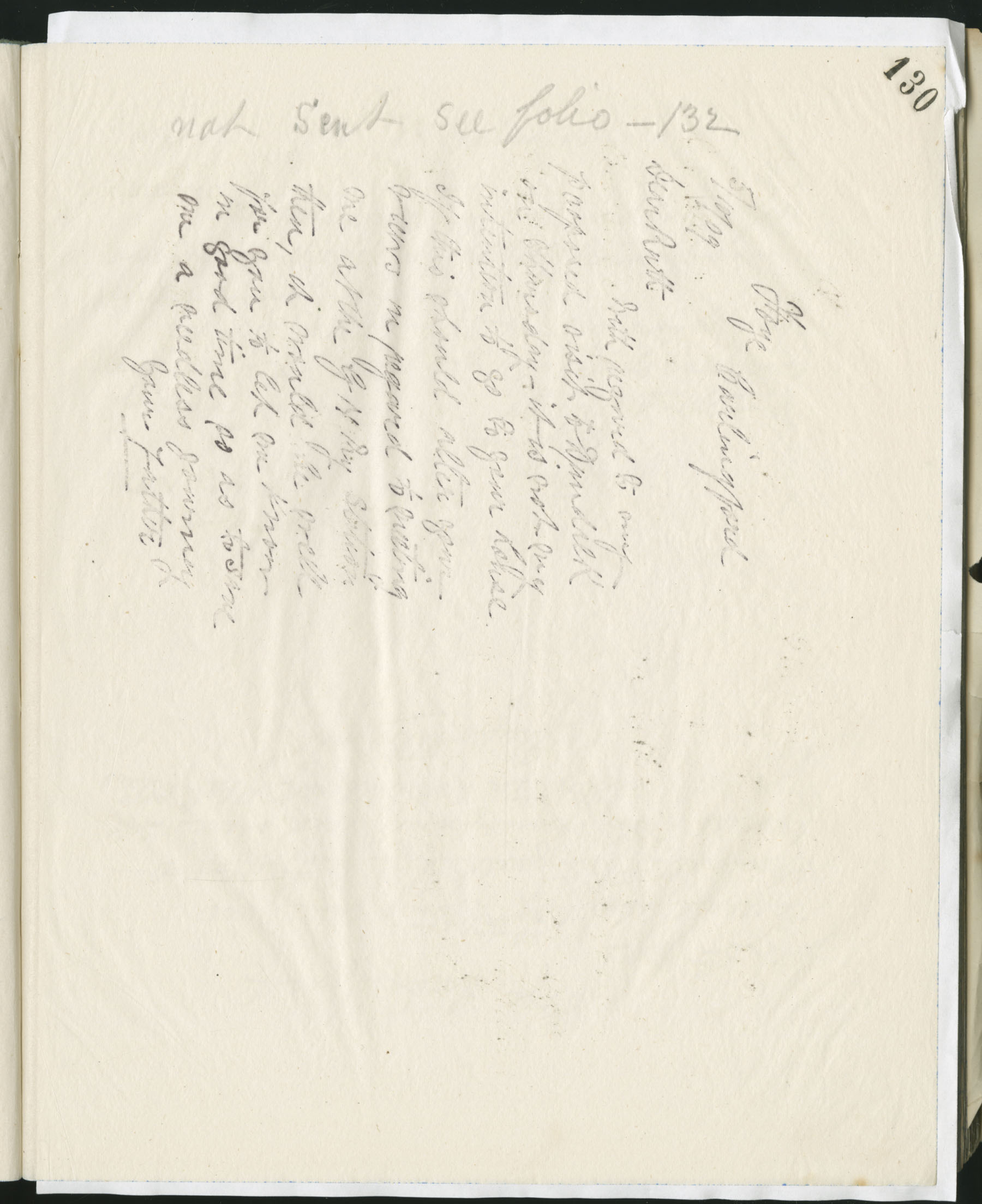 Carvill Letter Books, 1909, page 130 - Letter from John Carvill to daughter Ruth, dated 5 October 1909 (not sent)