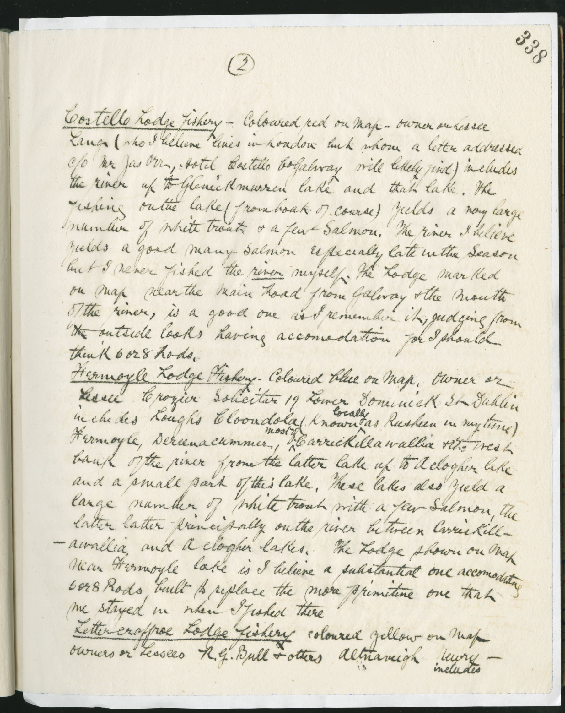 Carvill Letter Books, 1912, page 337 - Letter from J Carvill to Phyllis, dated 16 June 1912, page 2 of 7.