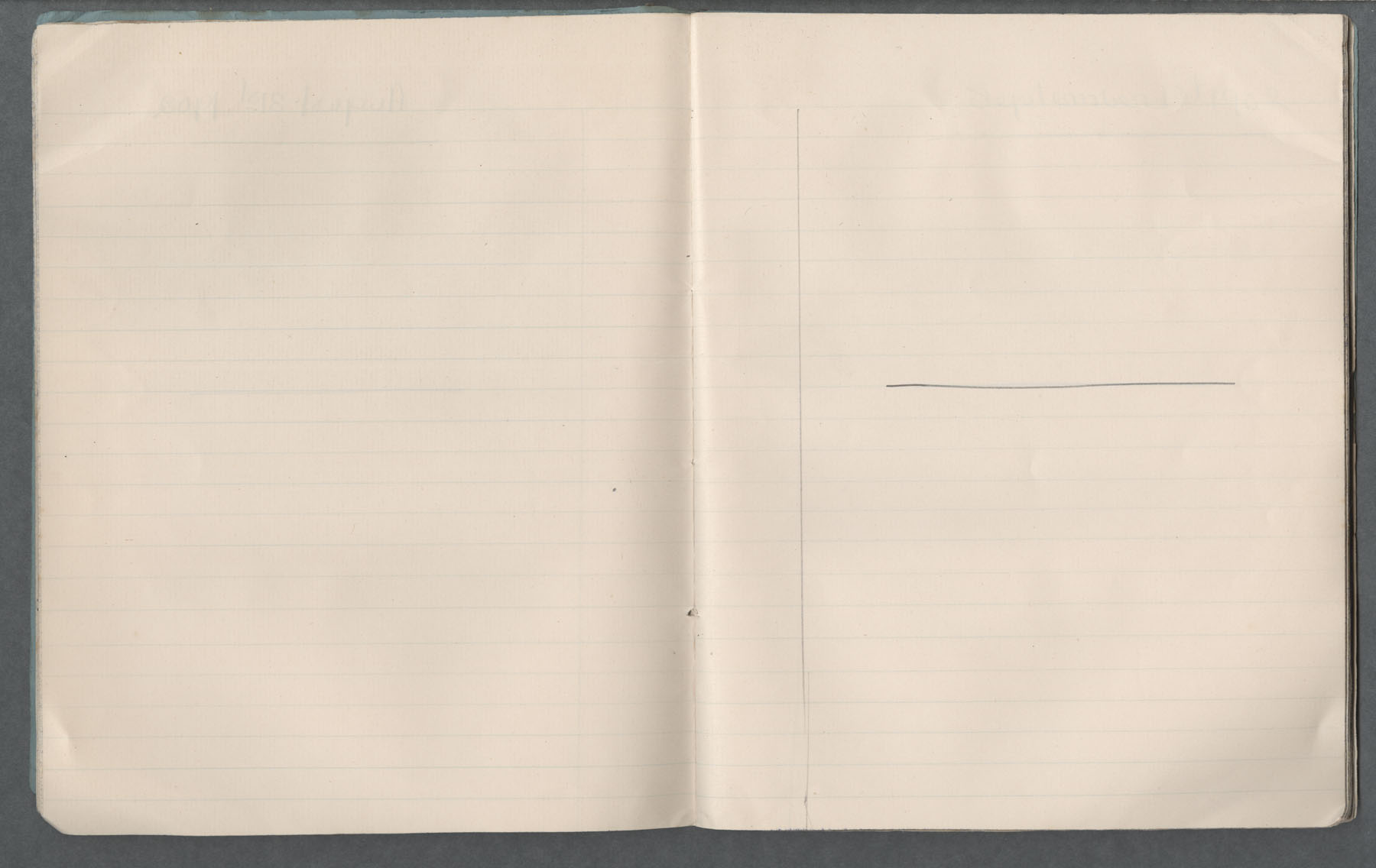 Two blank pages