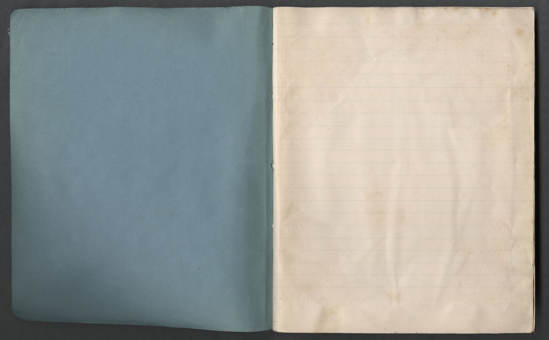 Ruth Carvill Composition book - first page - BLANK