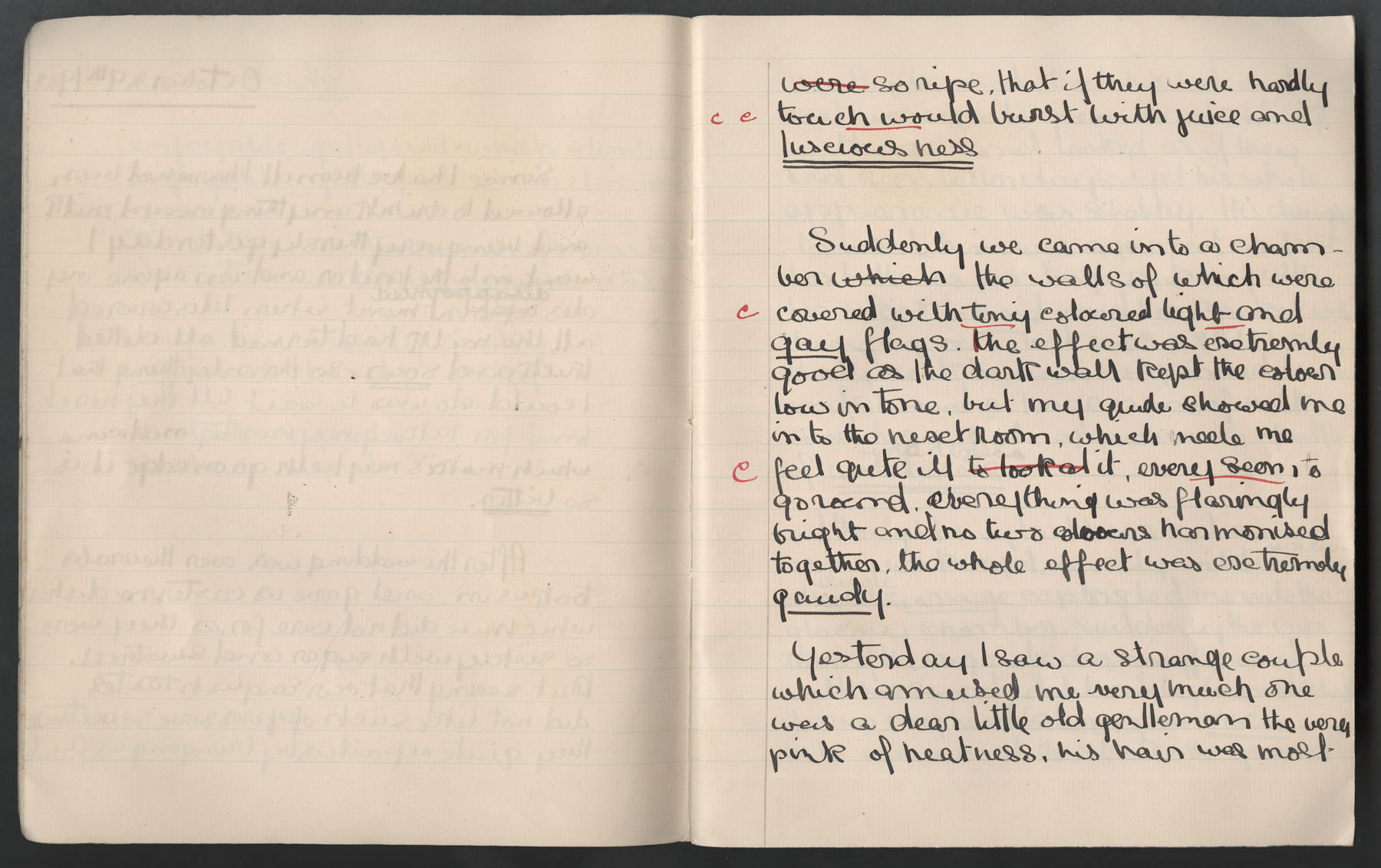 Ruth Martin Carvill's 1902 Composition book, entry for 29 Oct 1902, page 2 of 4