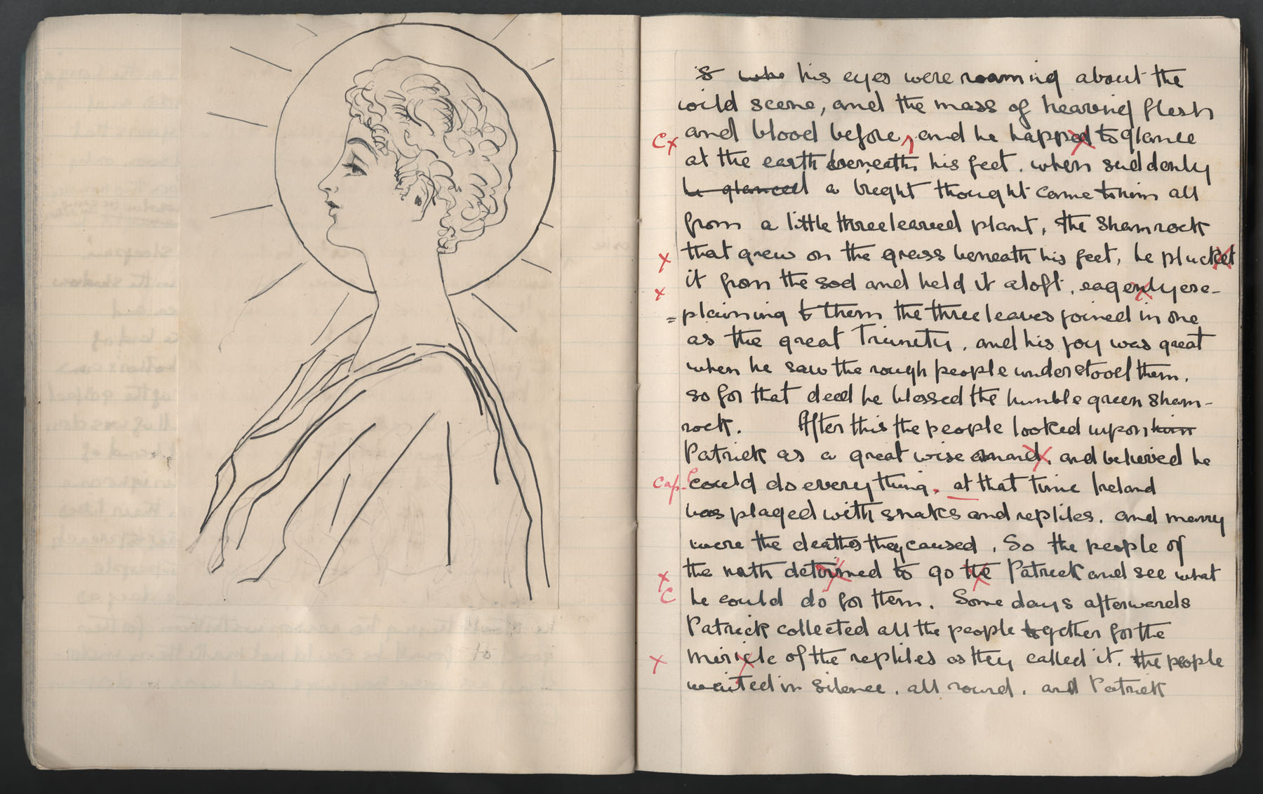 Ruth Martin Carvill's 1902 Composition book, untitled, 24 Nov 1902, page 3 of 4