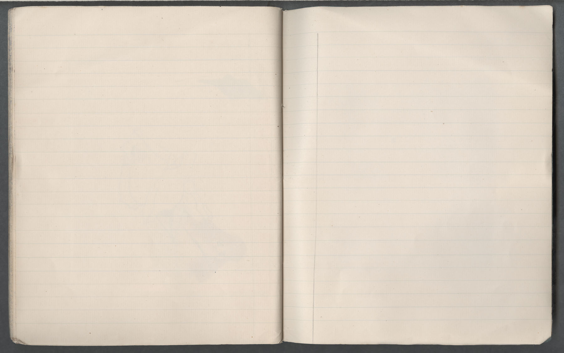 BLANK PAGES - Ruth Martin Carvill's 1902 Composition book