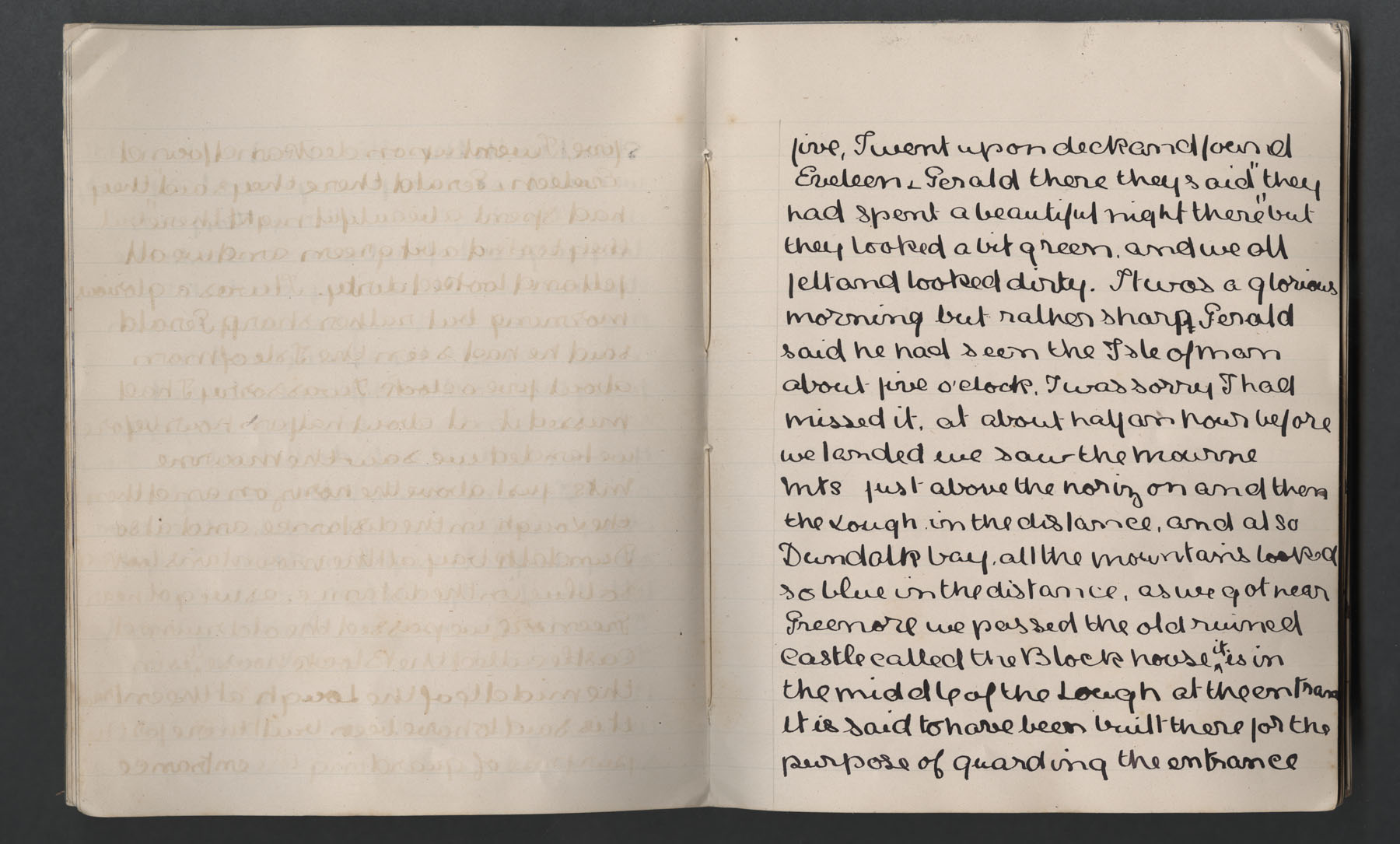 Ruth Martin Carvill's mid-1902 Journal, entry dated July 24th [1902], page 4 of 6