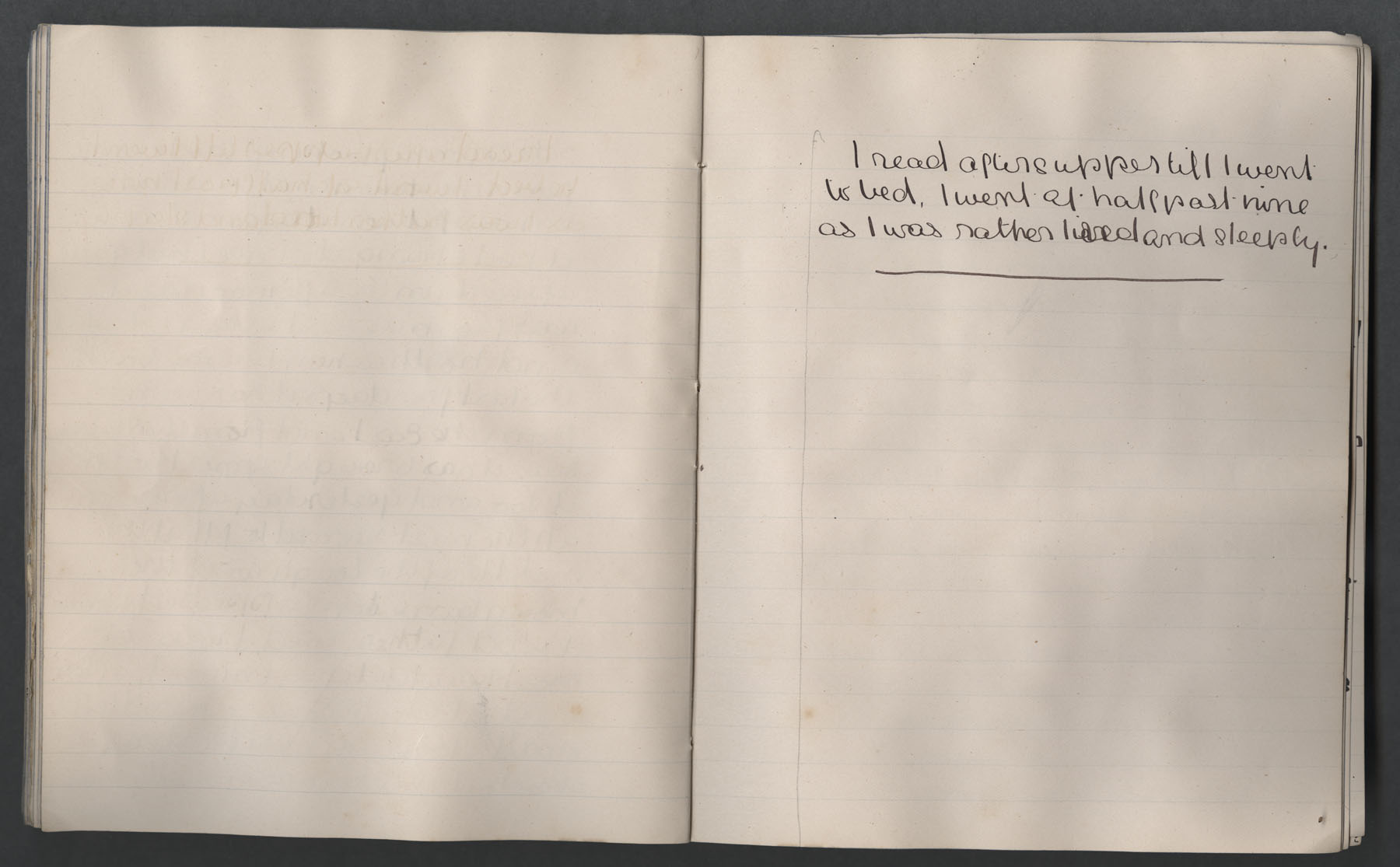 Ruth Martin Carvill's late 1902 Journal, entry dated 19 Aug 1902, pg 3 of 3.